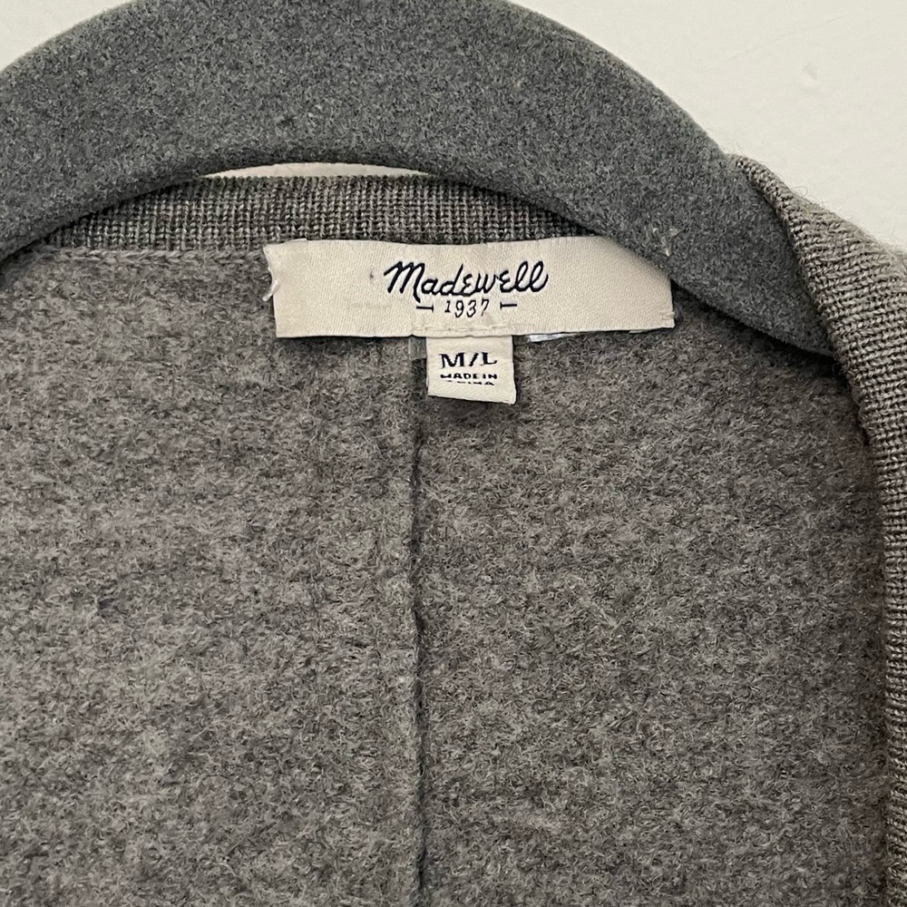 Madewell Wool Sweater Jacket - Picture 6 of 7